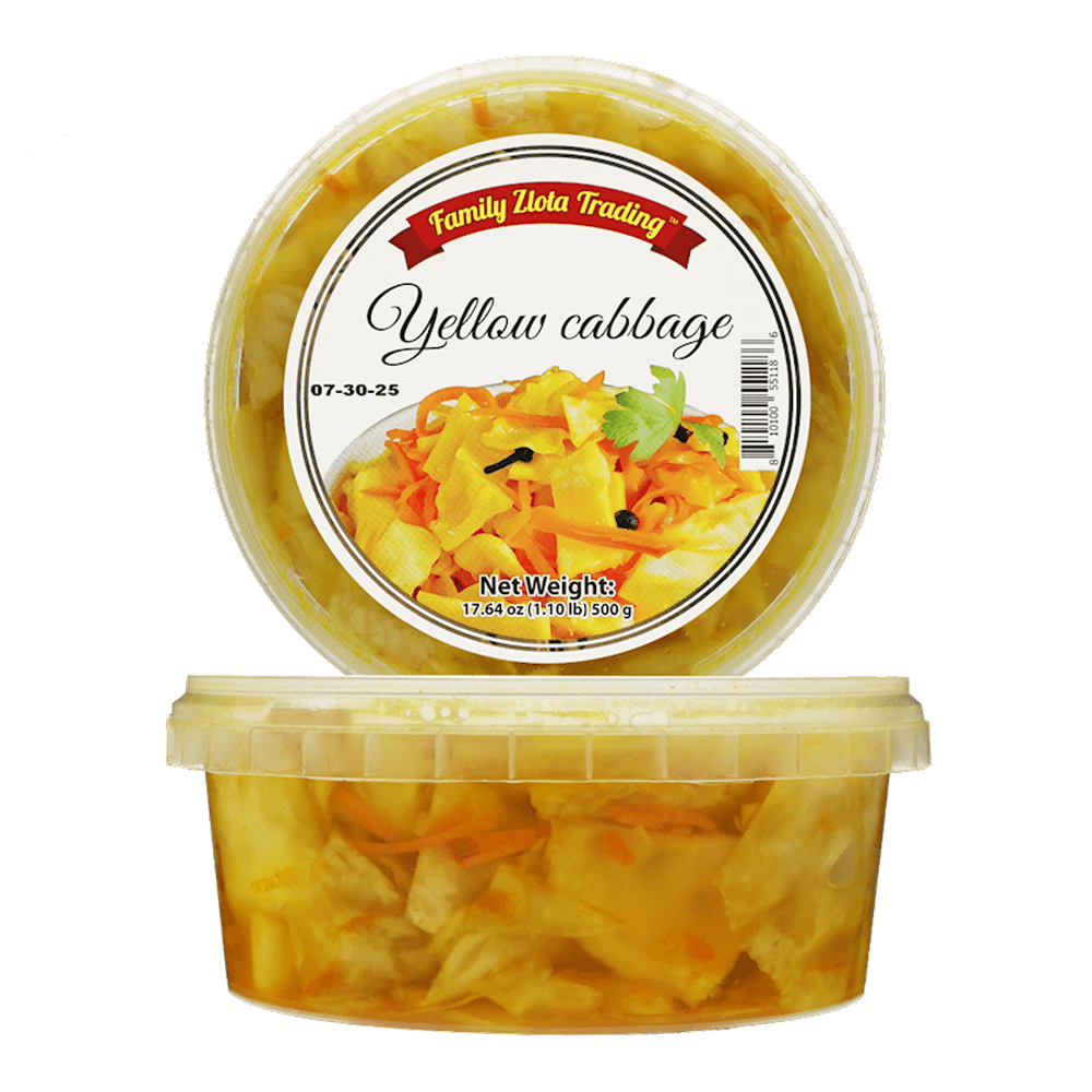 Apetizer Salad Yellow Cabbage – 17.64 oz (500gr)